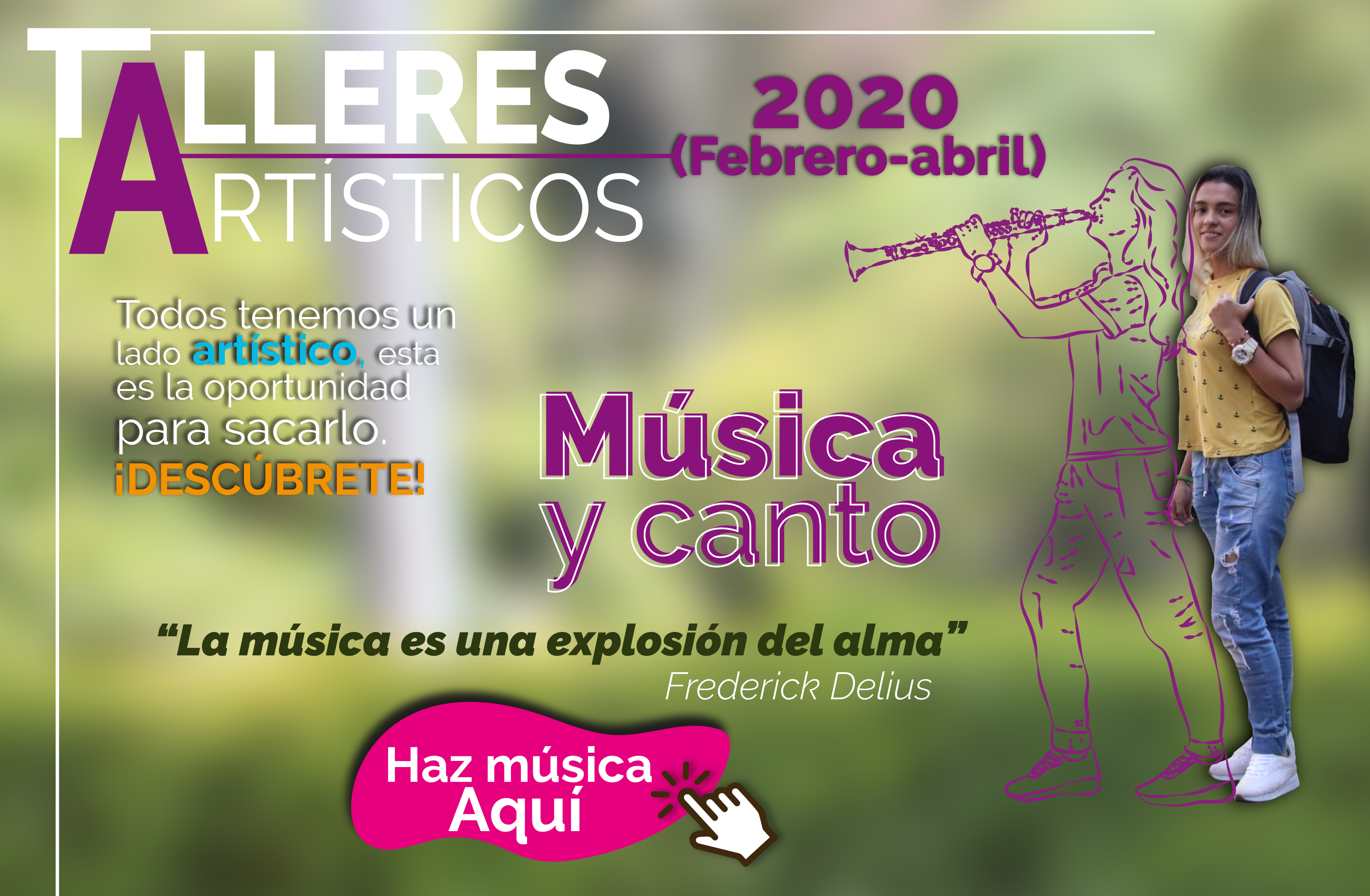Talleres Artisticos 2020 Banner 1