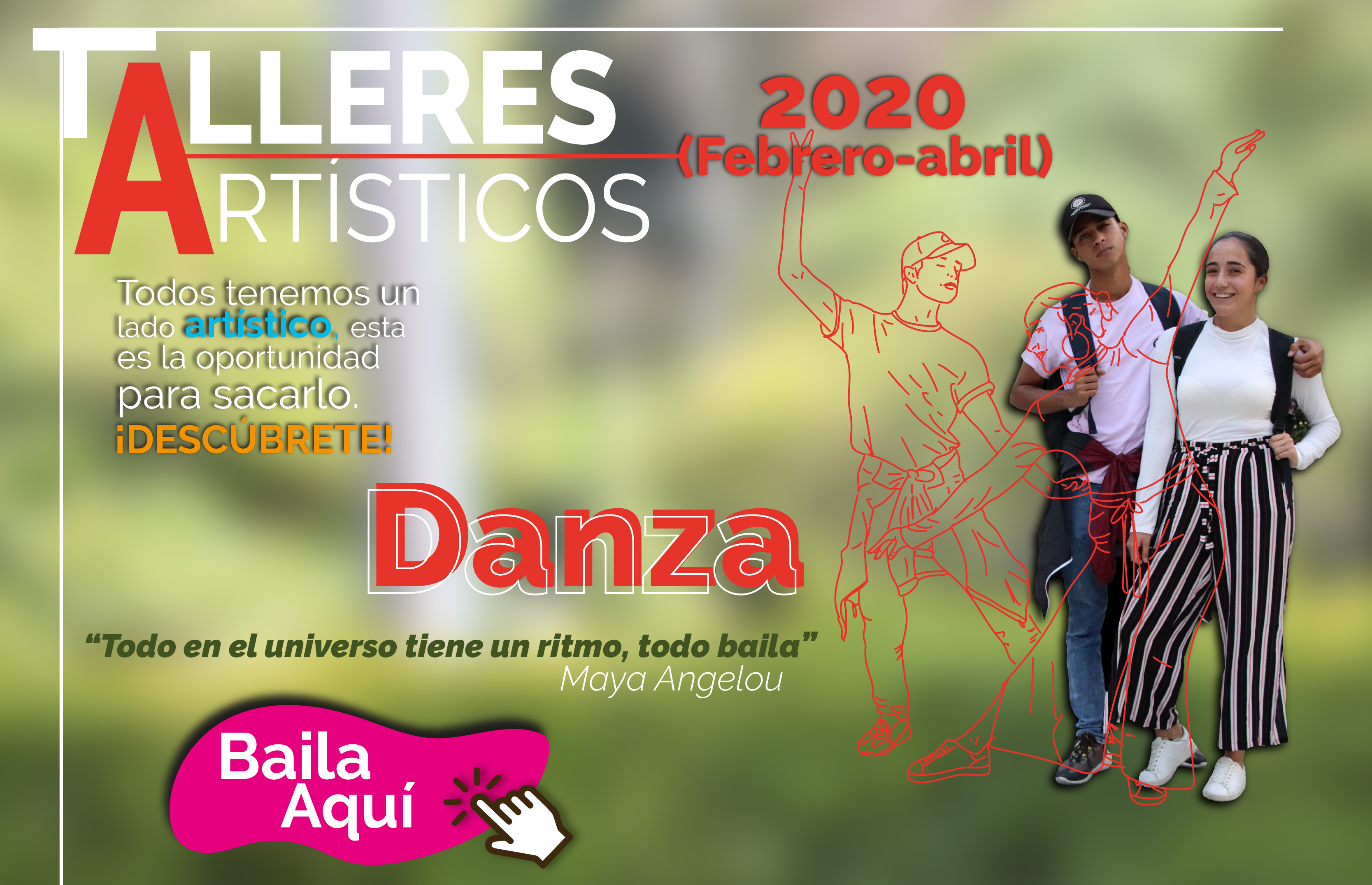 Talleres Artisticos 2020 Banner 2