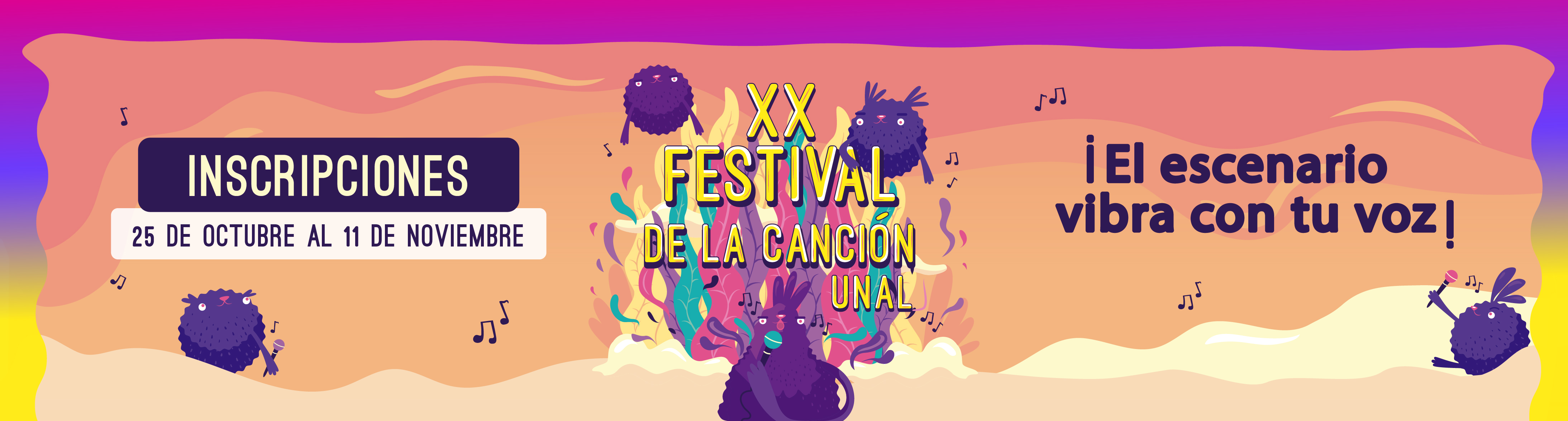 XX Festival Banner