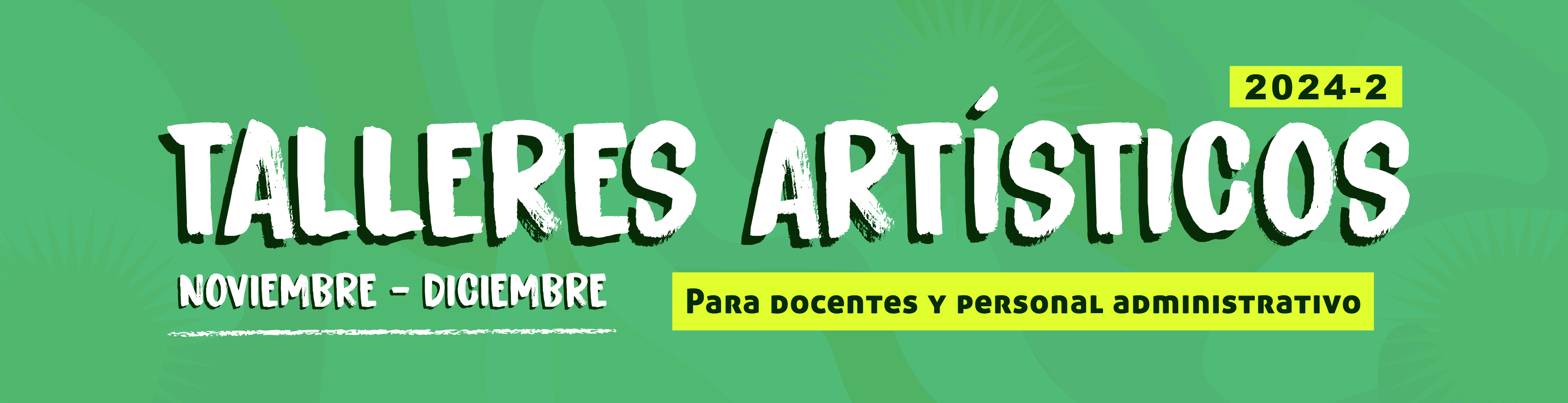 Talleres Artsticos Banner2